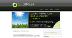 Desktop Screenshot of millennium.ie