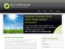 Tablet Screenshot of millennium.ie